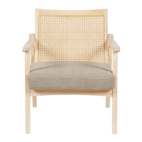 BUTACA MADERA-Y-TELA NATURAL-BEIGE DAKOTA NATURAL