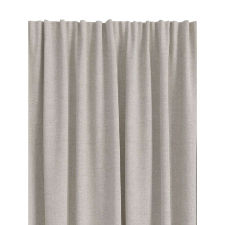 Cortina Opaca Leka 1X140X300 Gris Calido