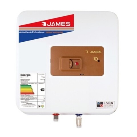 Calefon Termotanque 10lts James Cobre Prisma Sensacion Color Blanco Calefon Termotanque 10lts James Cobre Prisma Sensacion Color Blanco