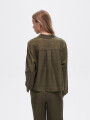Camisa Reanua Verde Oliva Oscuro