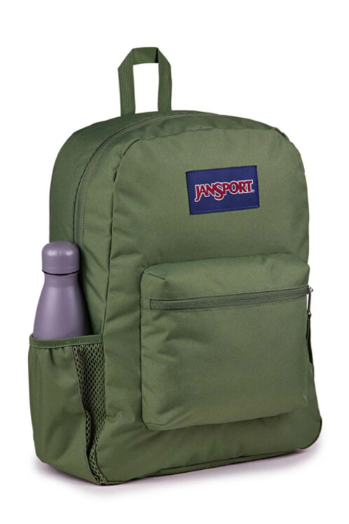 MOCHILA JANSPORT CROSS TOWN CARGO GREEN