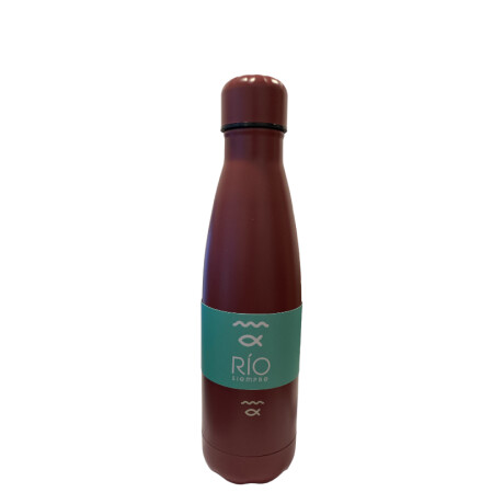 Botella Rio Acero Inox Tapa rosca 450 ml Rojo