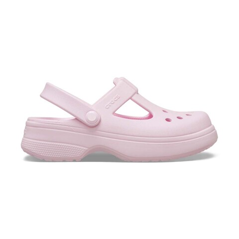 Crocs Classic Mary Jane Clog T - Niños Pink Milk