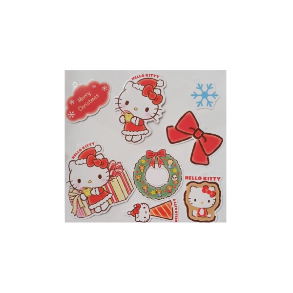 Set colgantes navideños Sanrio Kitty