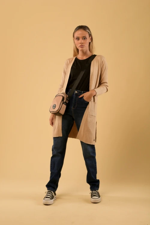 Cardigan Tory Light Brown