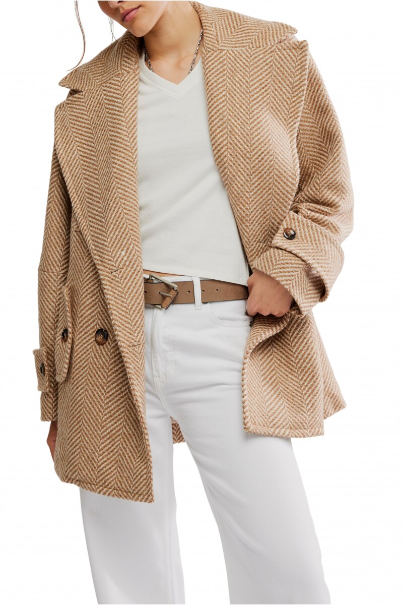 ABRIGO ARI LANA Beige