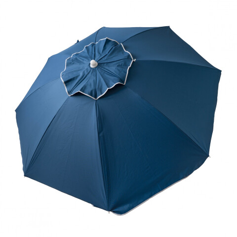 SOMBRILLA DE PLAYA ALUMINIO CON ROSCA 2.0MTS UV50 AZUL SOMBRILLA DE PLAYA ALUMINIO CON ROSCA 2.0MTS UV50 AZUL