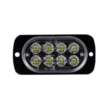 SEÑALIZACION - MINI BARRAL 8 LED 10-30V 86X41MM VERDE - SEÑALIZACION - MINI BARRAL 8 LED 10-30V 86X41MM VERDE -