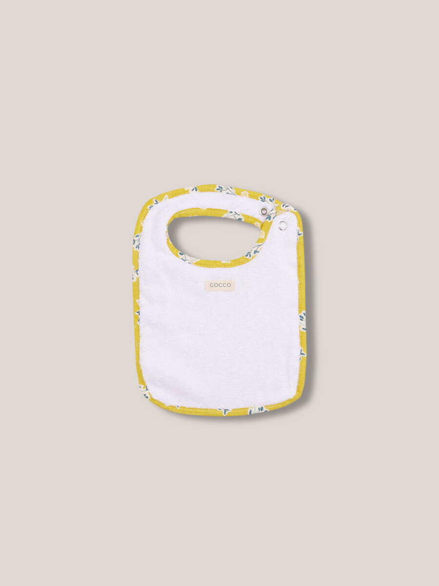 Pack De Baberos Combinados Amarillo Oscuro