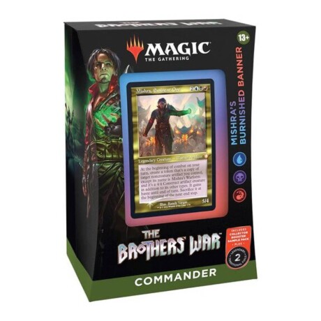 Magic Commander Deck - The Brothers War - Mishra [Inglés] Magic Commander Deck - The Brothers War - Mishra [Inglés]