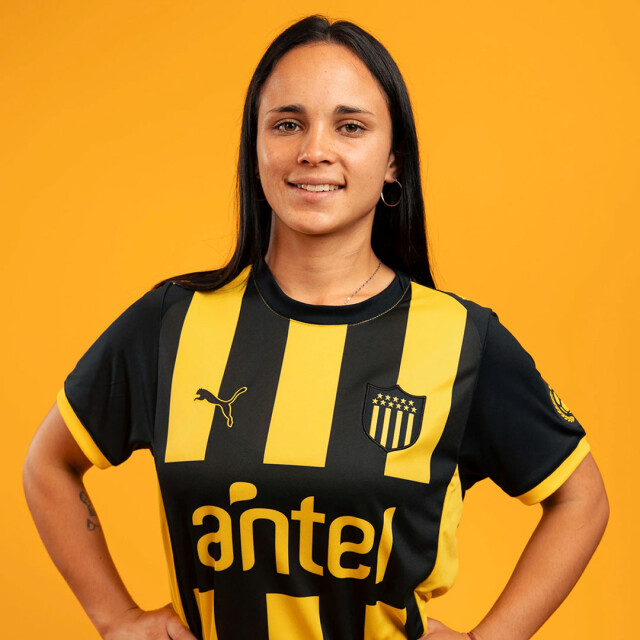Camiseta de Mujer Puma Peñarol Amarillo - Negro