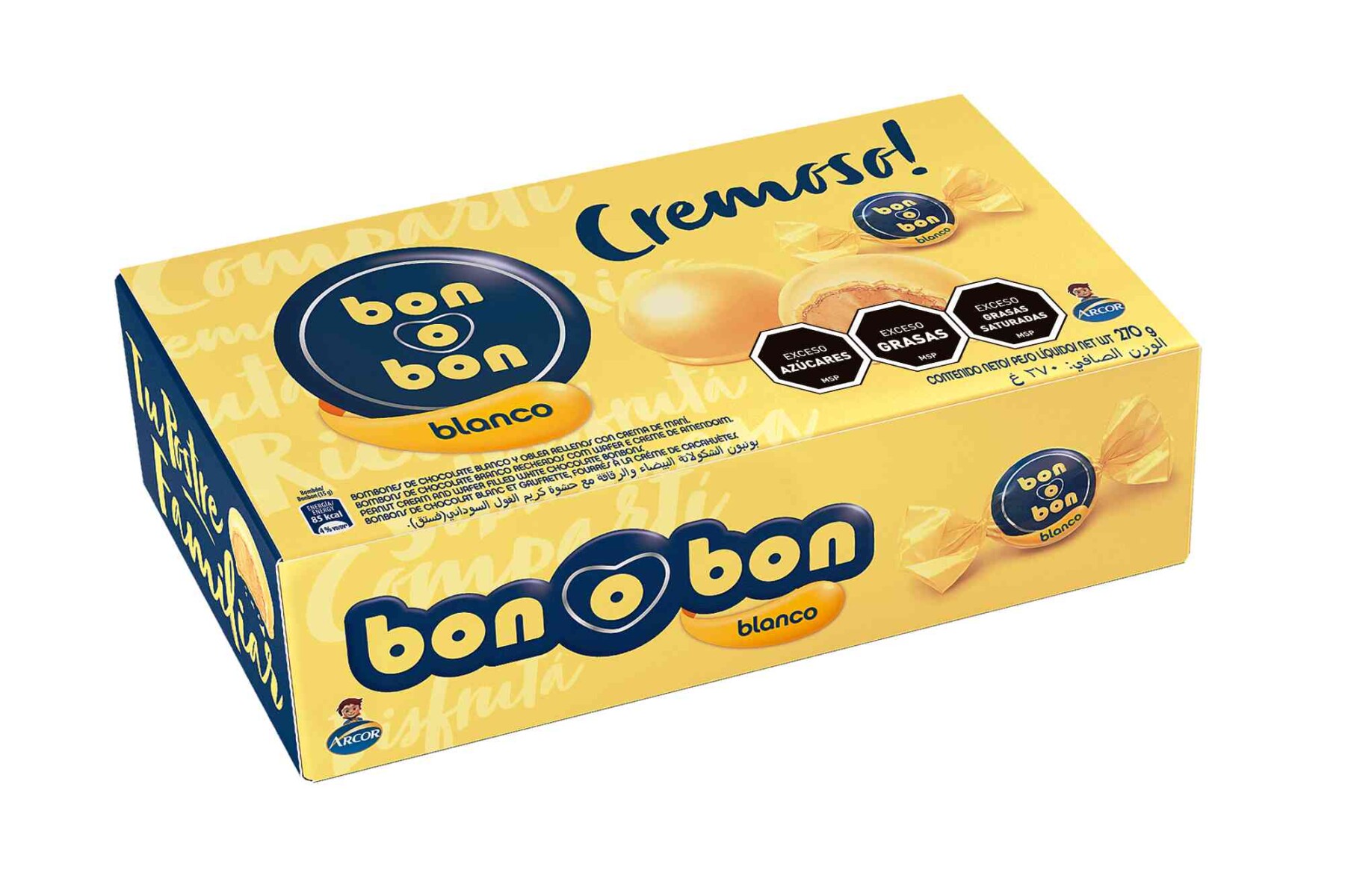 BOMBONERA BON O BON 270G BLANCO 