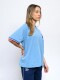REMERA NINA Nacional Mujer Celeste