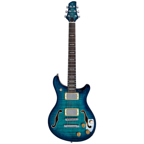 Guitarra electrica Sire Larry Carlton Q7 Hollow Trans Blue PRS Guitarra electrica Sire Larry Carlton Q7 Hollow Trans Blue PRS