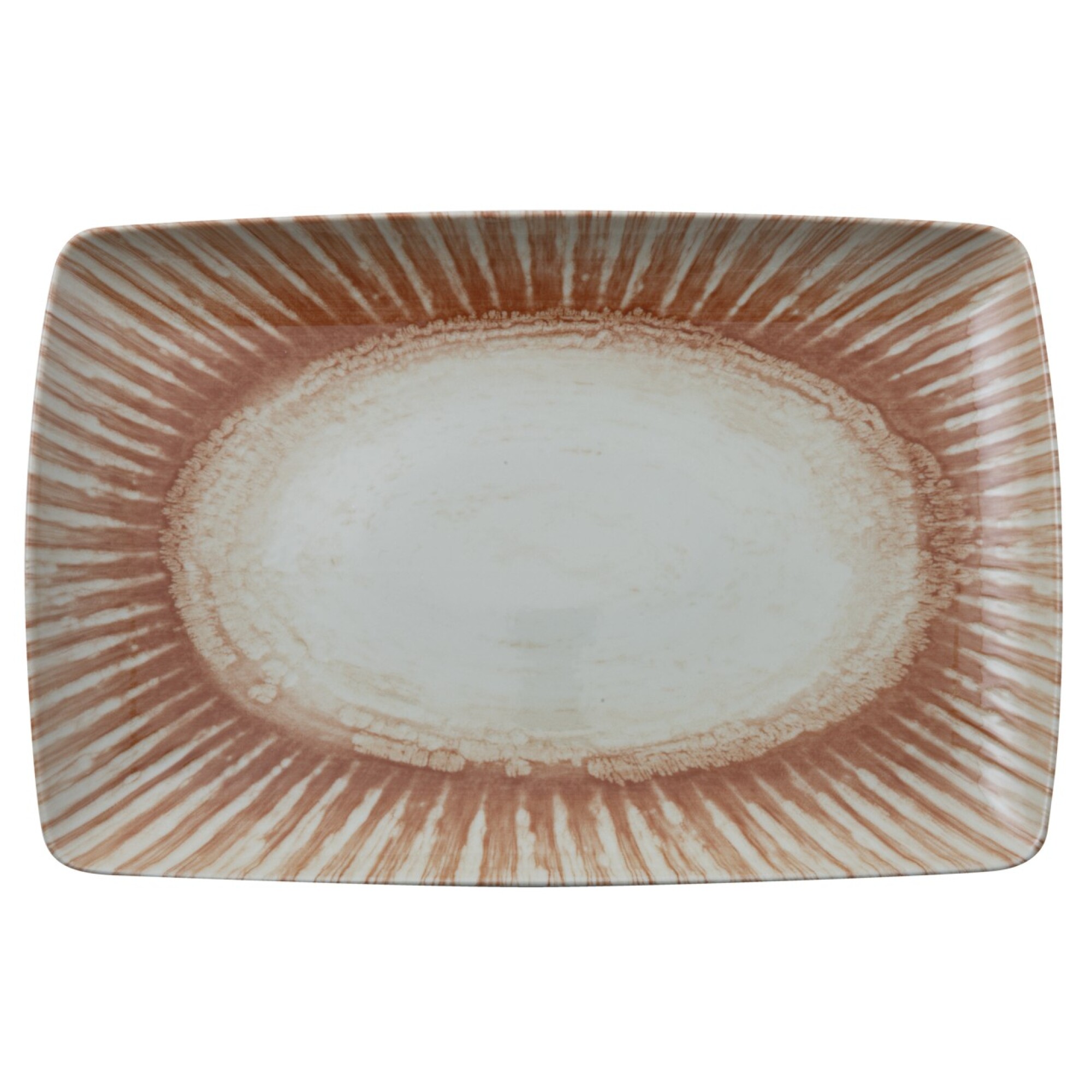 Fuente rectangular, Arthur Krupp, Sunlight Red — Soho Deco