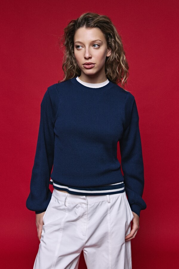 SWEATER GEMA Azul Oscuro