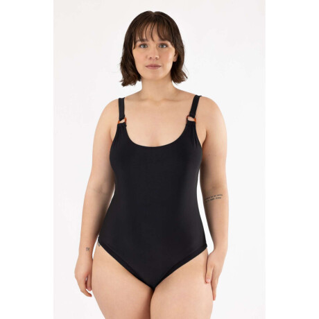 Malla mara liso Negro