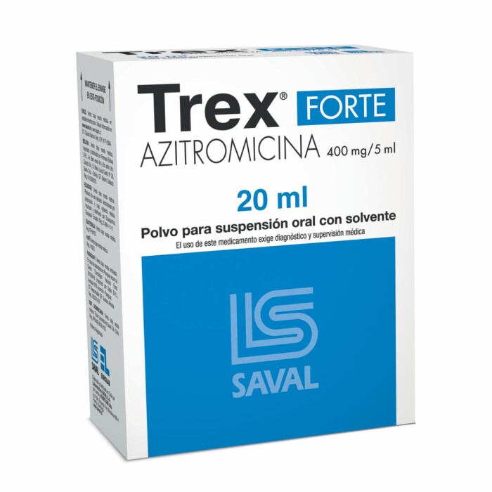 TREX FORTE 400 MG. SUSPENSION X 20 ML. única