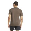 Remera Adidas Train Essentials Feelready Logo Marrón