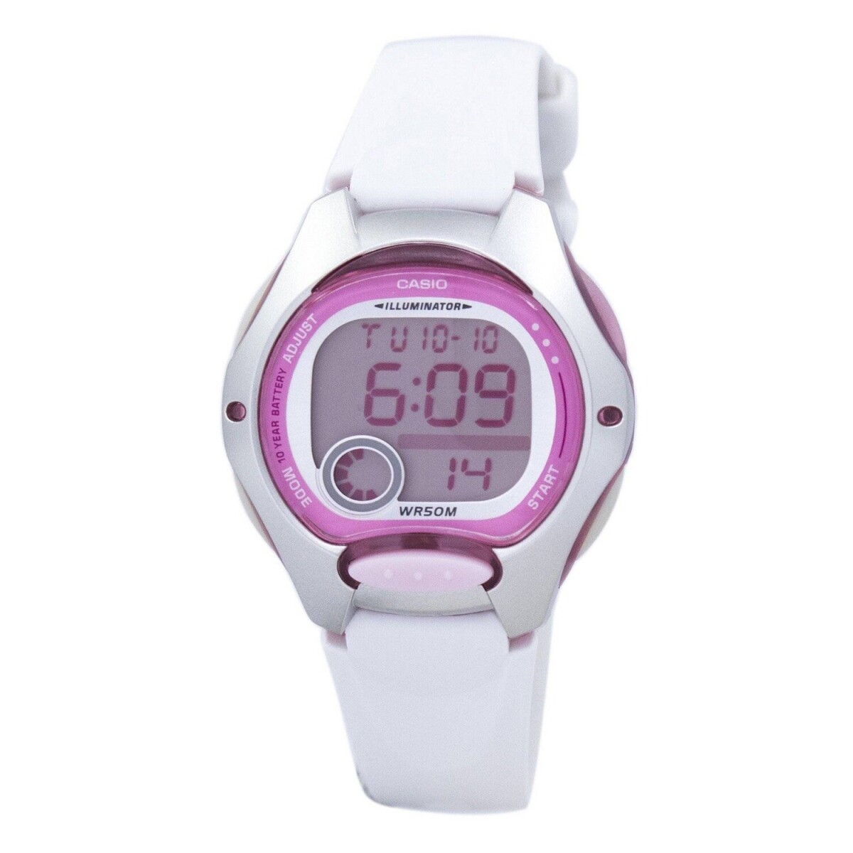 Reloj digital multifunción Casio dama - Salmón 