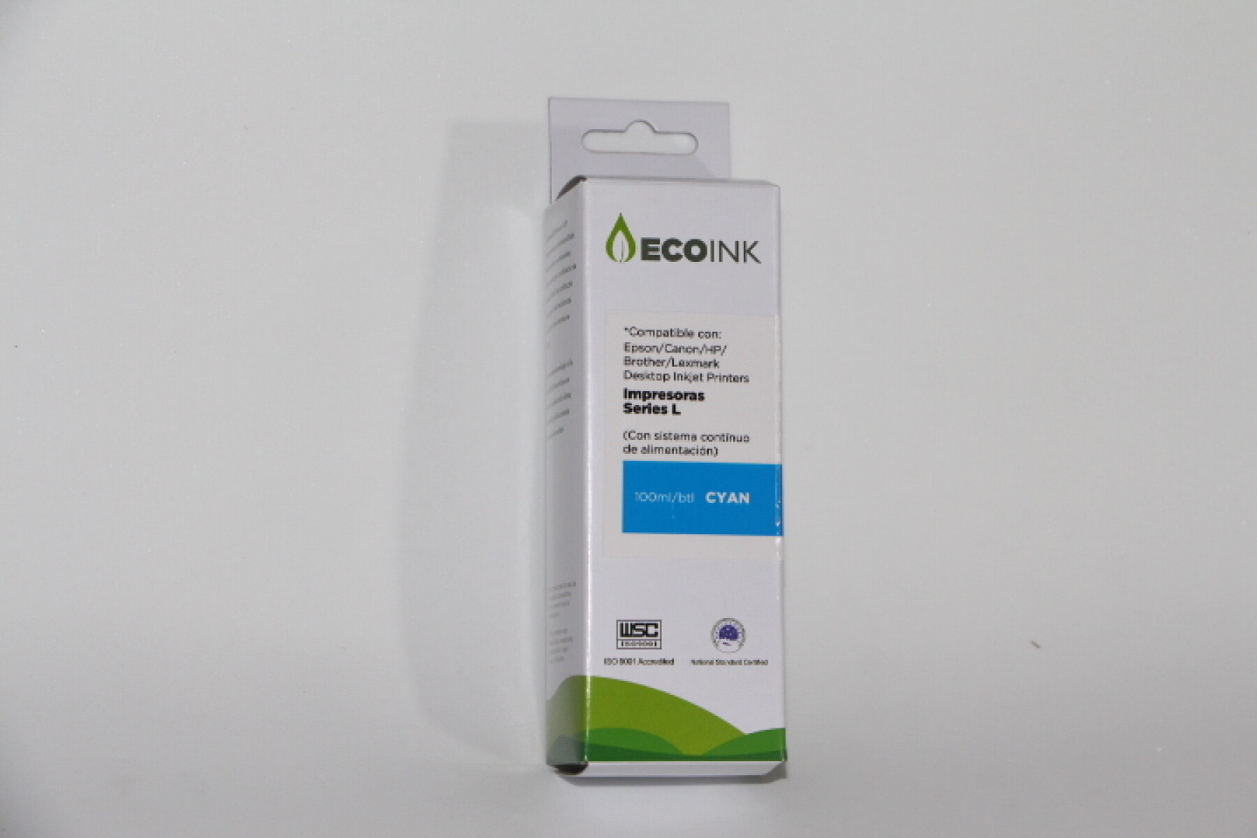 TINTA UNIVERSAL COLOR CYAN 100ML. 