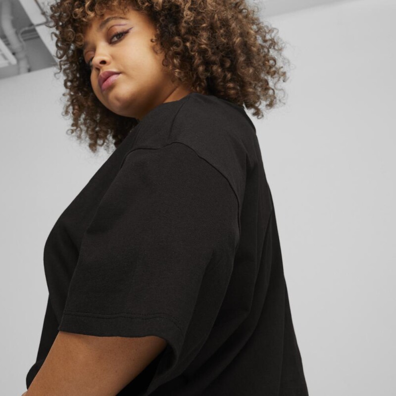 Polo Puma Better Classics Oversized Tee Mujer Black