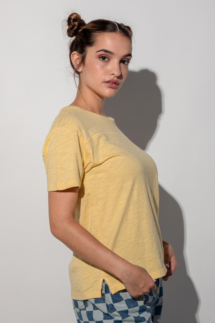 REMERA BORA BORA Amarillo