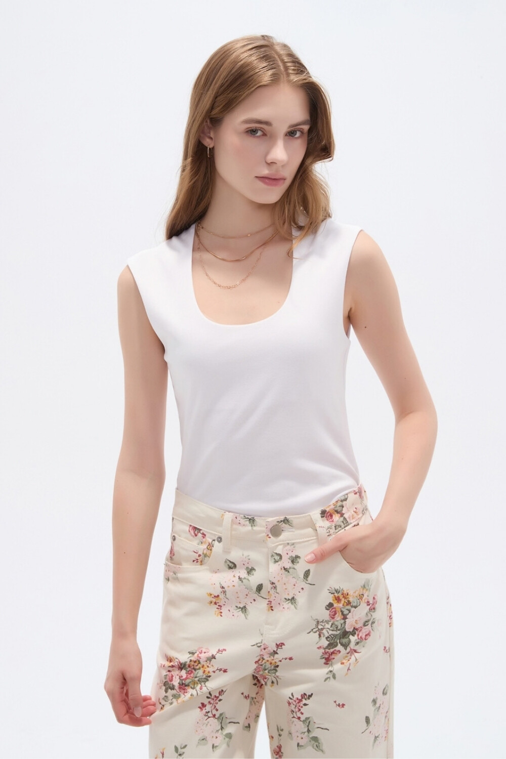 Musculosa Clia Blanco