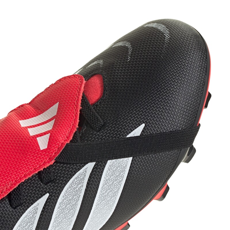 Championes adidas Predator Club Lengüeta Plegable de niño Black & Red
