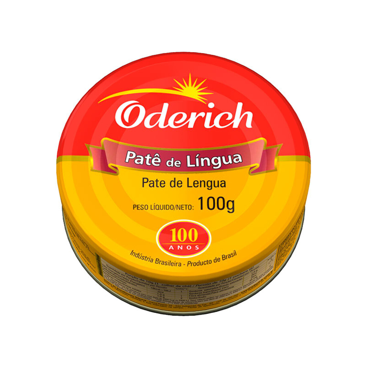 Paté ODERICH 100g - Lengua 