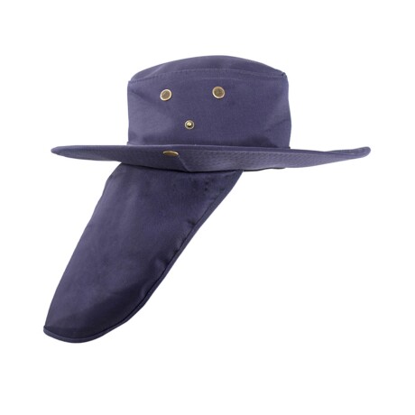 Sombrero Explorador con Cubrenuca Arye Azul