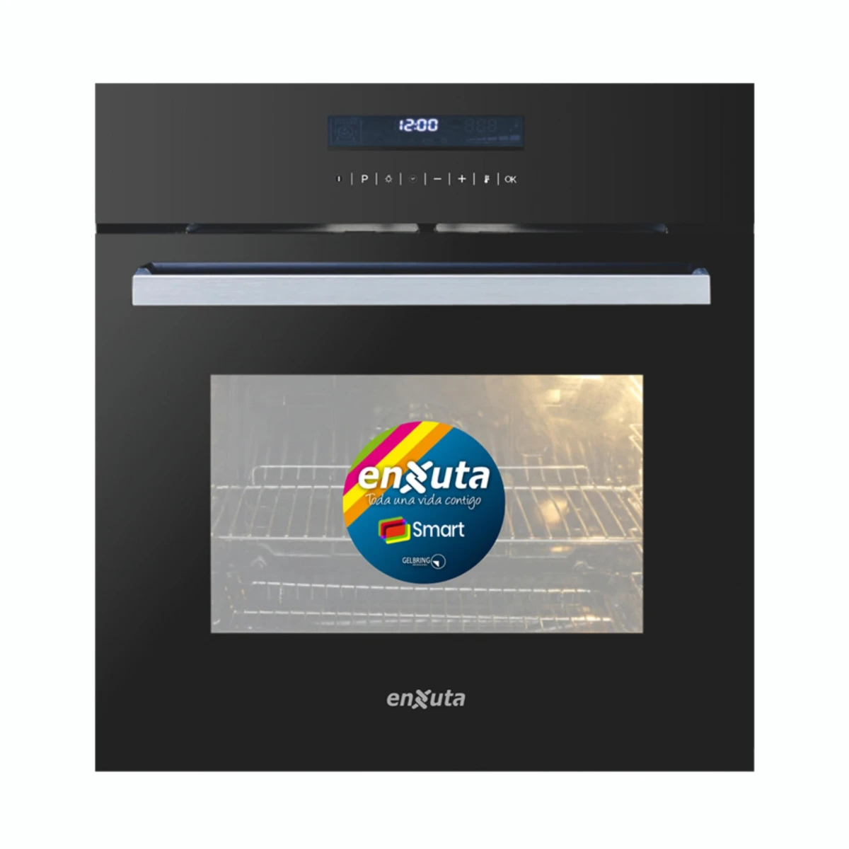 Horno De Empotrar Eléctrico Smart Digital ENXUTA HEENXS3800DNG - Negro 