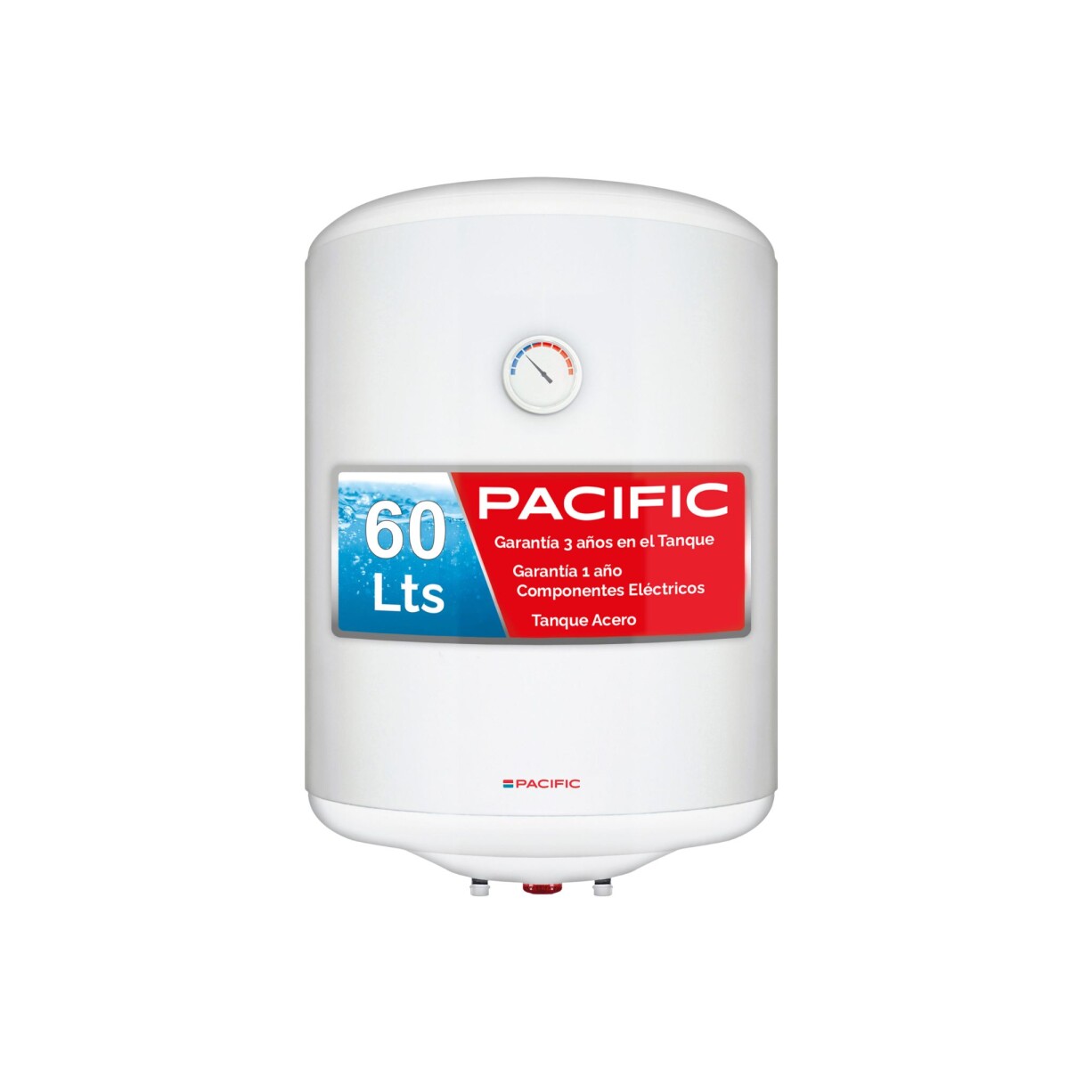 CALEFON PACIFIC 60 LTS TANQUE CERO - blanco 