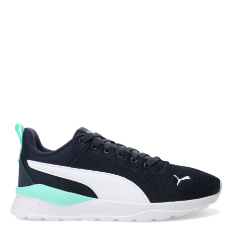 Championes Unisex Puma Anzarun Lite Azul Marino - Blanco - Verde