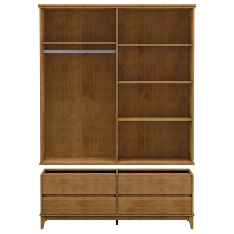 FINESTRA- ROPERO 4 PUERTAS 4 CAJONES REF 2803 FINESTRA- ROPERO 4 PUERTAS 4 CAJONES REF 2803