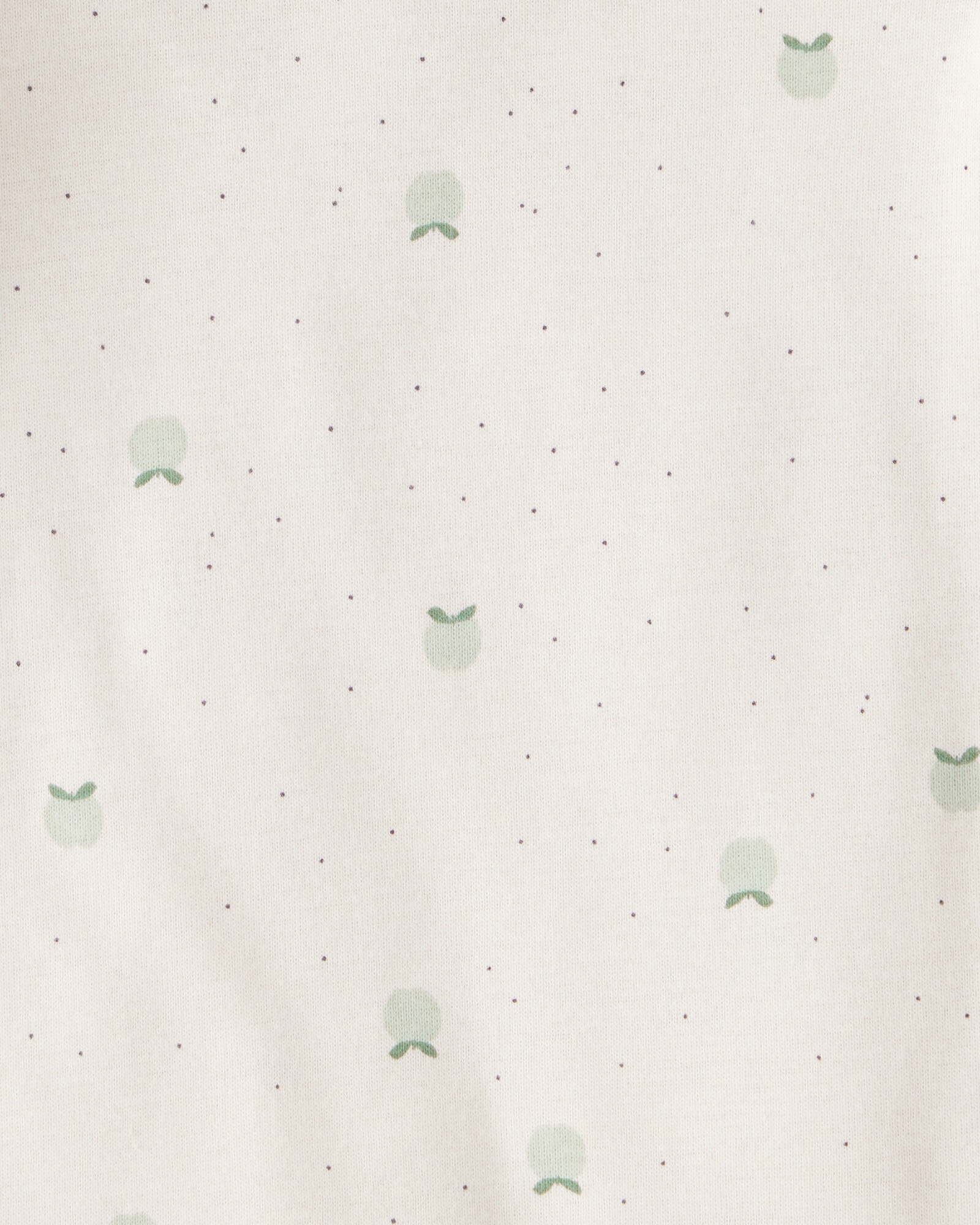 Pack cuatro bodies de algodón, diseño frutas Sin color