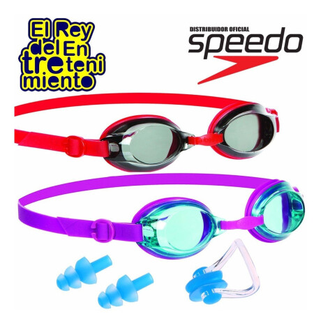 Lentes Speedo Natación Jet Jr Piscina Niño + Regalo Lentes Speedo Natación Jet Jr Piscina Niño + Regalo
