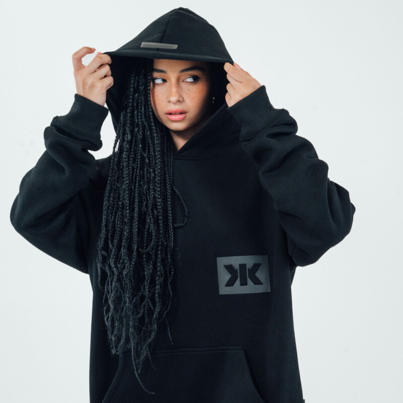 Abrigo Hoody KicksLab de Hombre Negro
