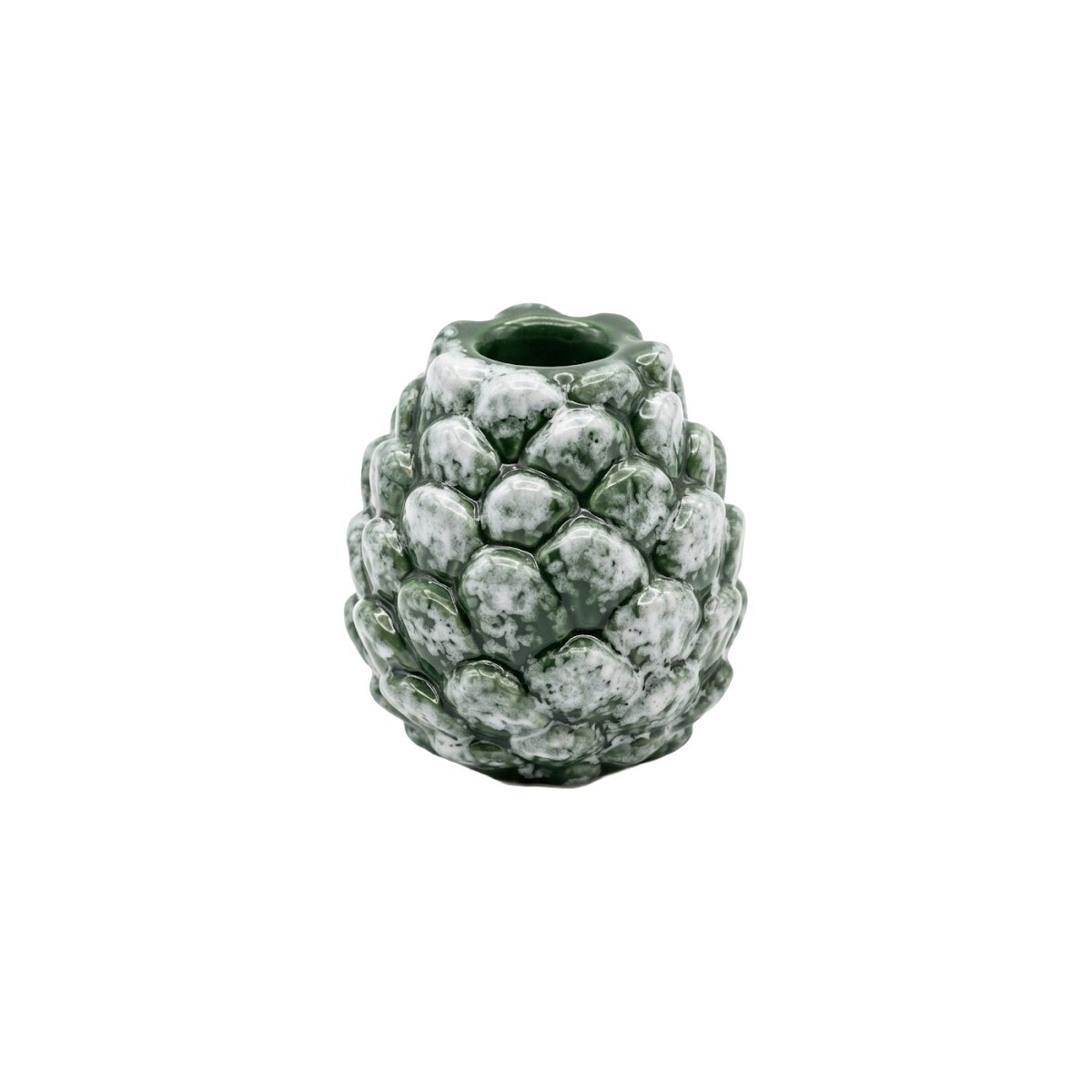 PORTA VELA CERAMICA VERDE NAV 