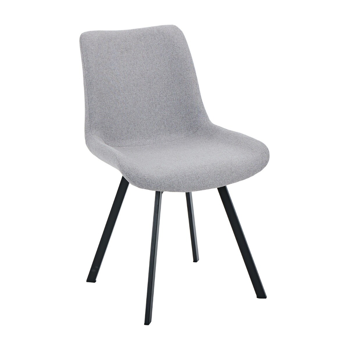 Silla Giratoria Telaio - Tela Rústica - W83 (Gris) 