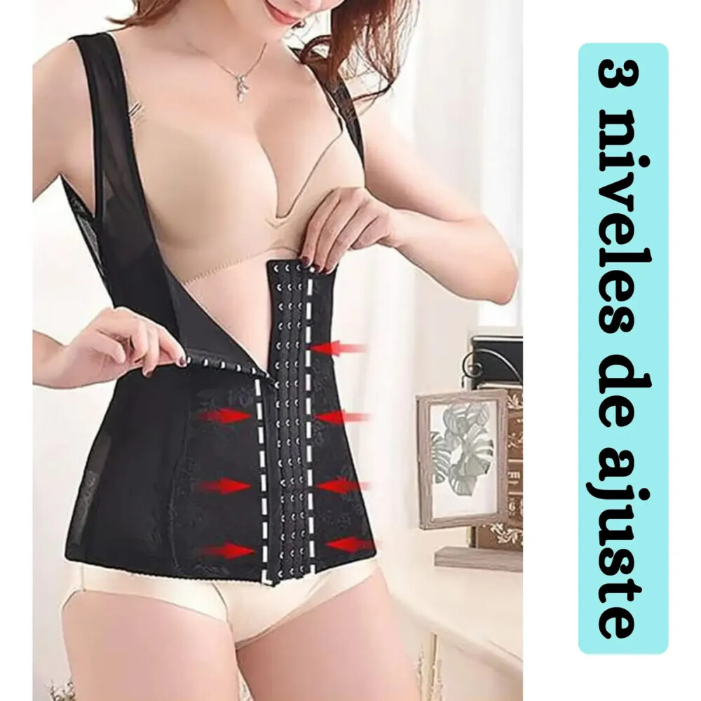 Faja Corsé De Entrenamiento Modeladora De Cintura NEGRO