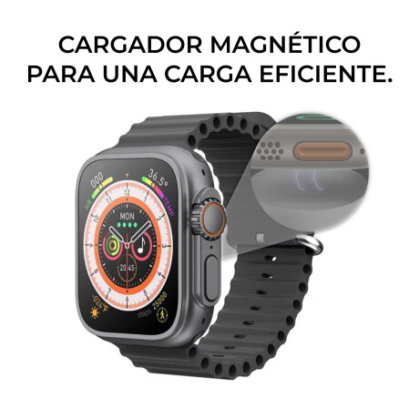 Smartwatch Estilo Moderno Full Funciones Tecnología Salud Negro