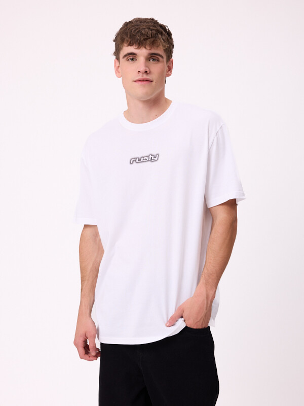 T-SHIRT COLOMA RUSTY Blanco