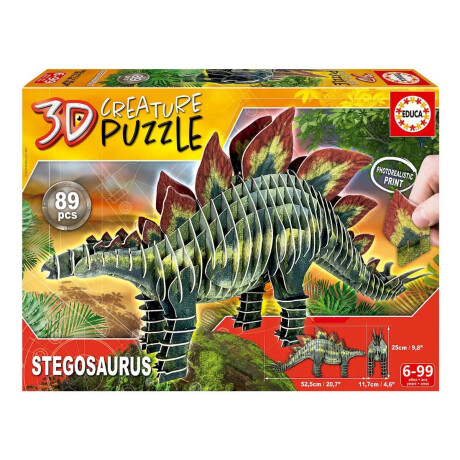 Juego De Mesa Puzzle 3d Educa Dinosaurio Stegosaurus Juego De Mesa Puzzle 3d Educa Dinosaurio Stegosaurus