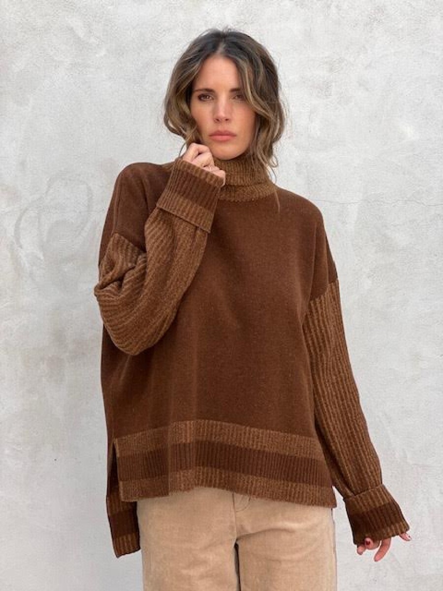 SWEATER TORE - MARRON 