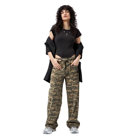 PANTALON KAZEI XXS-L VERDE MILI