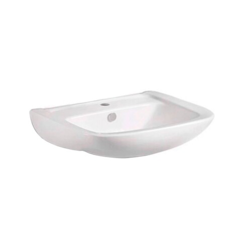 LAVATORIO PARA PEDESTAL BRILLO DE PORCELANA SANITARIA AQUALIA MALAWI EGEO 000