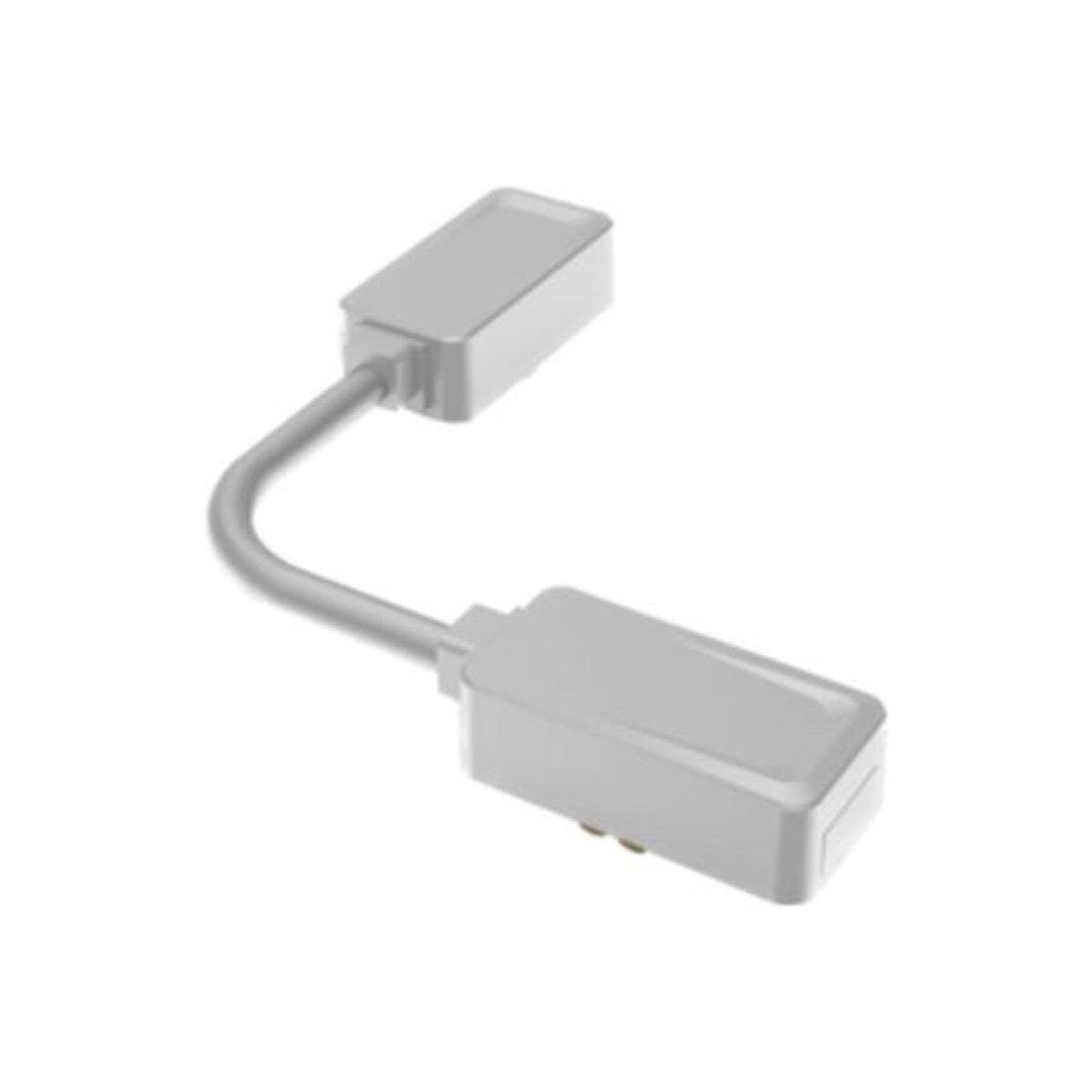 ACCESORIO RIEL MAGNETICO CABLE FUENTE ESQUINA BLANCO 