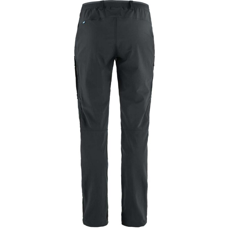 Pantalón Fjallraven Abisko Hybrid Trail Trs W Mujer Black