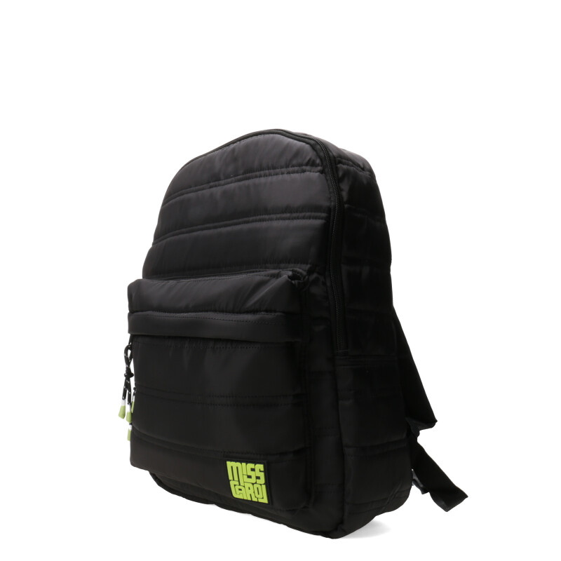 Mochila Miss Carol NOORVIK capitoneada Negro